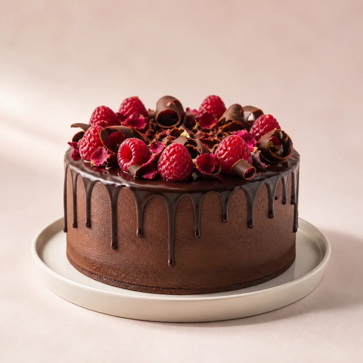 Chocolate cake shown as photo cake inspiration